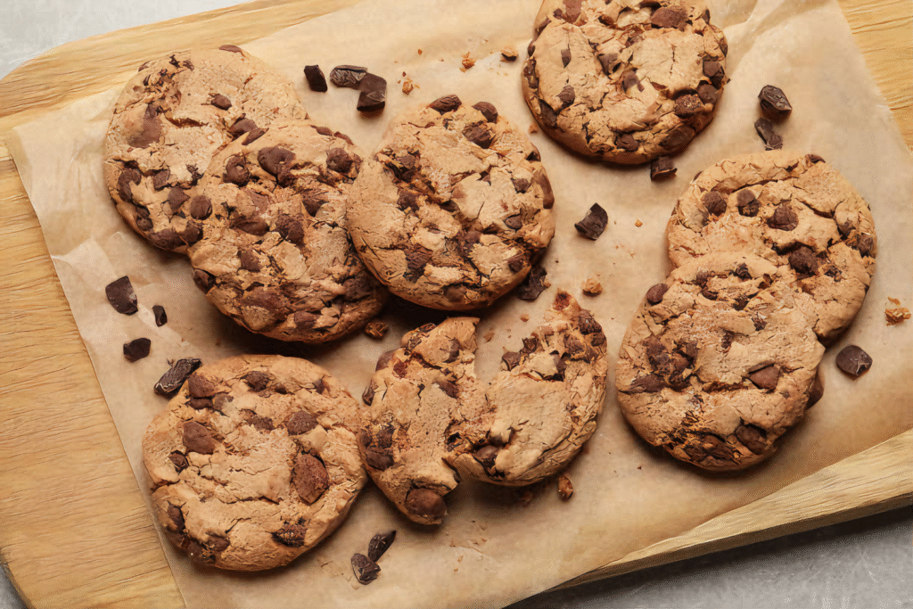 aaaa-1024x683 Cookie de Chocolate com Gotas de Chocolate – Receita Completa e Fácil